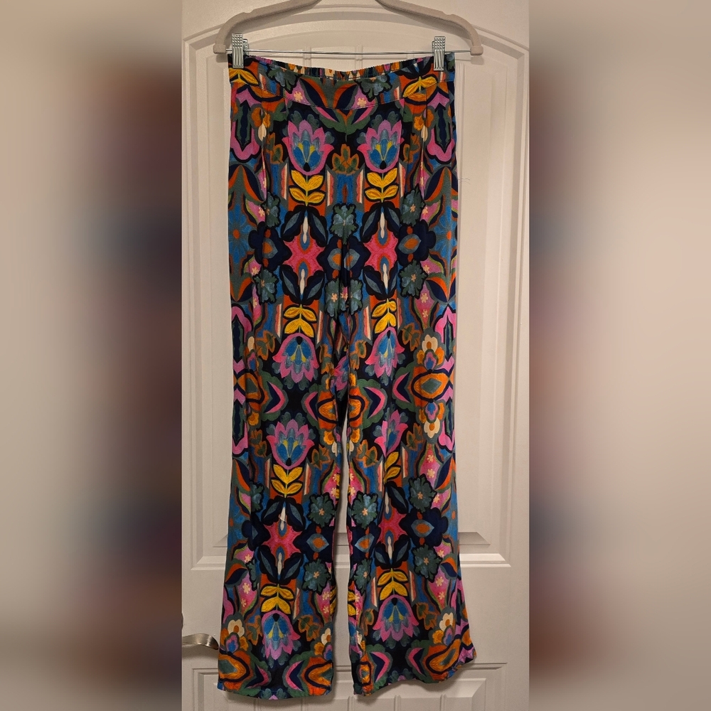 Philosophy Patterned Pilazzo Pant - Picture 2 of 9